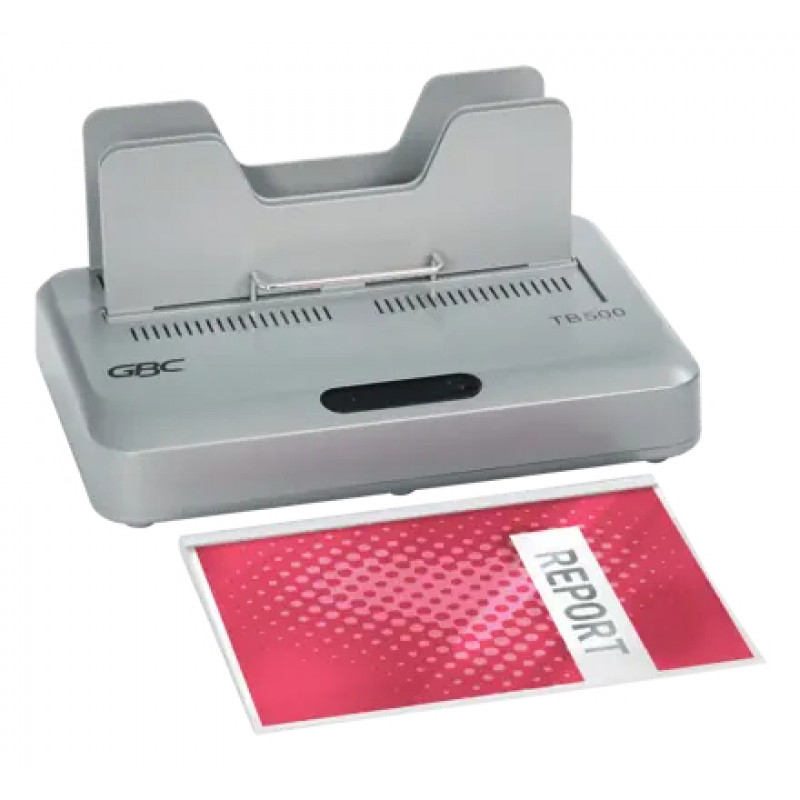 GBC ThermaBind TB500 Thermobindemaschine, Silber, A4, 500 Blatt, 1,5-50 mm Rücken 4410041