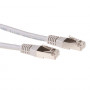 ACT IB4030 Cat6a S/FTP PiMF Patchkabel, 30m, Grau, 10GBase-T, 500MHz, RJ45