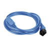 ACT Netzkabel C20 auf C21 IEC 60320 Blau 1,5 m (AK5366)