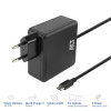 ACT USB-C Laptop-Netzteil 100W mit Power Delivery Profilen, 2 m (AC2015)