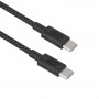 ACT USB 2.0 240W Lade-/Datenkabel USB-C zu USB-C, Schwarz, 2 m (AC3087)