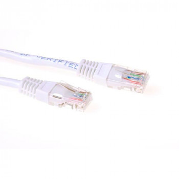 ACT Weißes 15m U/UTP CAT5e Patchkabel mit RJ45-Steckern IB5415