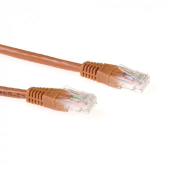 ACT CAT6A UTP 15m braunes Netzwerkkabel (IB4415)