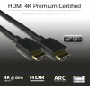 ACT AK3947 HDMI-Kabel 6,1m 4K 60Hz HDR ARC 18Gbps Schwarz