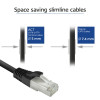 ACT Schwarz 5m LSZH U/FTP CAT8 Datacenter Slimline Patchkabel Snagless RJ45 (FB8105)