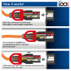 ACT Netzkabel UK Stecker - C15 IEC Lock+ schwarz 2 m, PC3884 (PL0082)