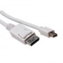 ACT AK3966 Mini DisplayPort auf DisplayPort Kabel 3m Weiß