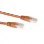 ACT CAT6A U/UTP RJ45 Patchkabel, 3m, Braun IB4403
