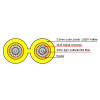 ACT 20m Singlemode OS2 Duplex Armored LWL-Patchkabel LC/LC RL3320