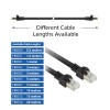 ACT FB8505 5m S/FTP Cat.7 PUR flexibles Patchkabel, snagless RJ45, Schwarz