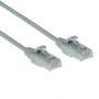 ACT Grau 7 Meter LSZH U/UTP CAT6 Rechenzentrum Slimline Patchkabel snagless mit RJ45 Steckern (DC9007)
