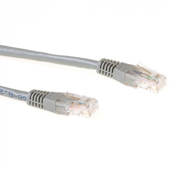 ACT Graues 3m LSZH U/UTP CAT6 Patchkabel mit RJ45-Steckern IB9003