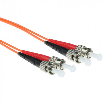 ACT 3m LSZH OM2 Multimode Duplex LWL Patchkabel ST-ST 50/125 RL1503