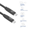 ACT AC7443 USB-C (M) auf USB-C (M) Kabel, 24-polig