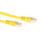 ACT Gelb 1,5m LSZH U/UTP CAT6 Patchkabel mit RJ45 Steckern IB9851