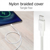 ACT USB 2.0 60W Lade-/Datenkabel USB-C zu USB-C, Weiß, 1 m (AC3080)