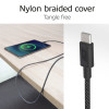ACT USB 2.0 60W Lade-/Datenkabel USB-C zu USB-C, Schwarz, 2m (AC3083)