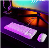 uRage Exodus 220 TKL Gaming-Tastatur, kabelgebunden, Weiß