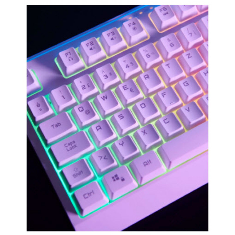 uRage Exodus 220 TKL Gaming-Tastatur, kabelgebunden, Weiß
