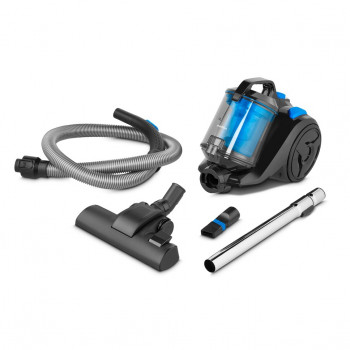 Medion E2001 Bodenstaubsauger 18 kPa 2L HEPA-Filter Schwarz Blau