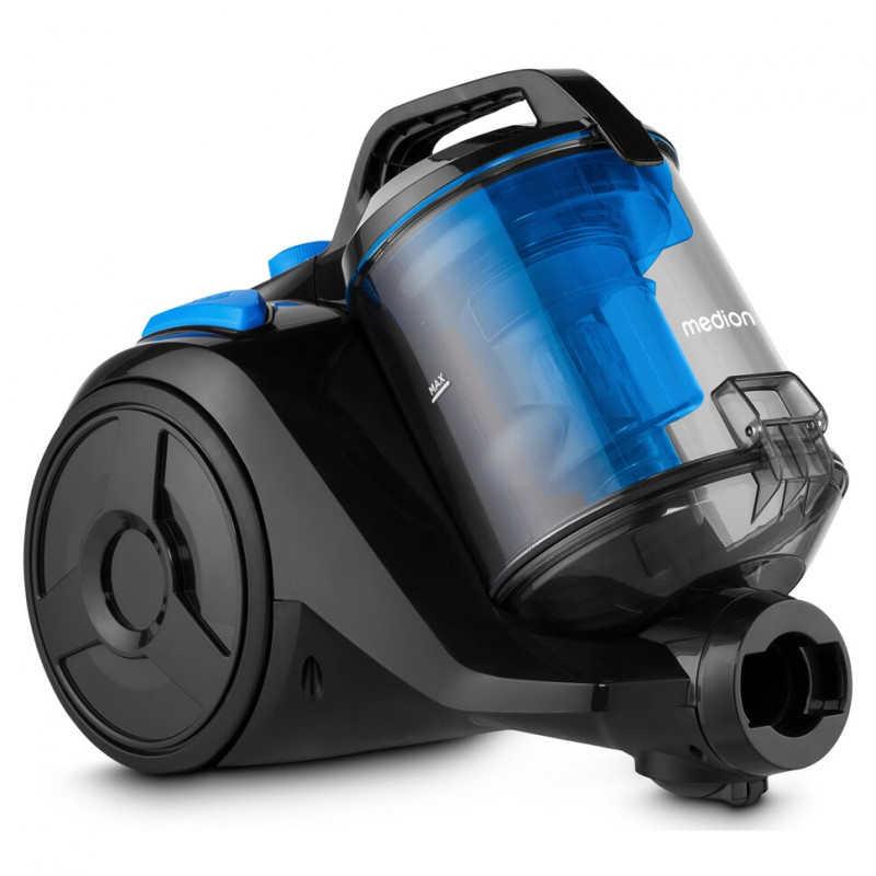 Medion E2001 Bodenstaubsauger 18 kPa 2L HEPA-Filter Schwarz Blau
