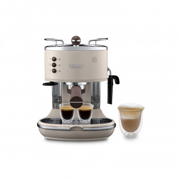 DeLonghi ECOV 311.BG Icona Vintage Espressomaschine Beige