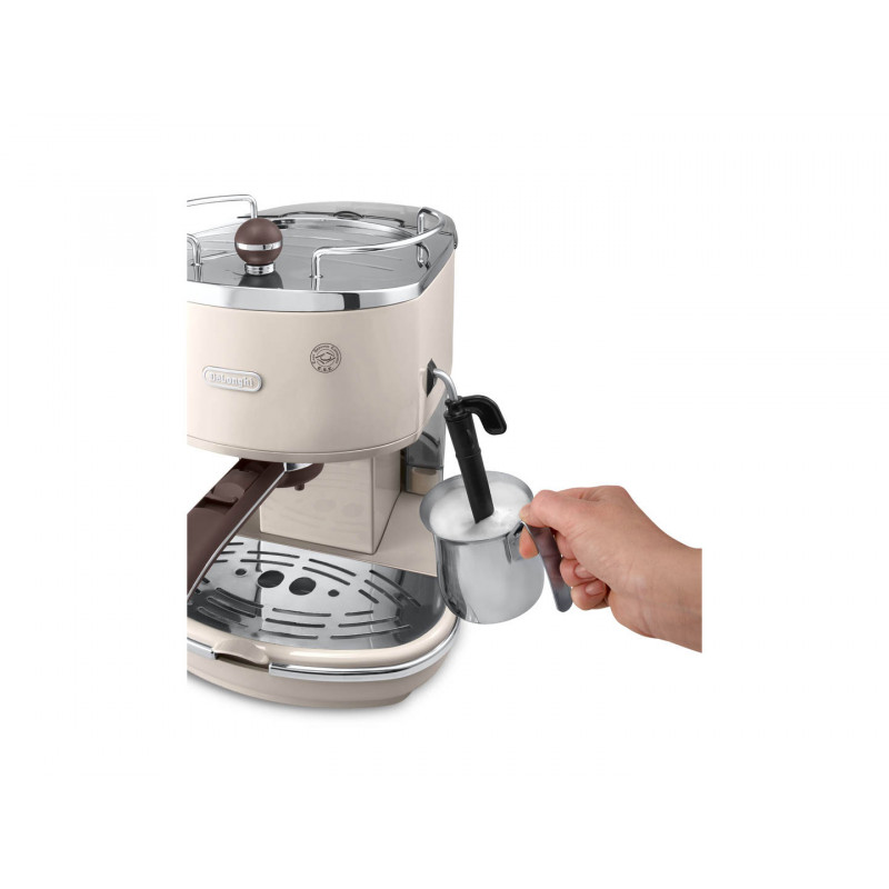 DeLonghi ECOV 311.BG Icona Vintage Espressomaschine Beige