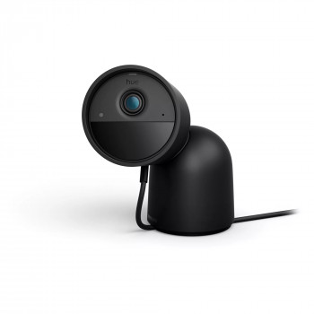 Philips Hue Secure Kabelgebundene Kamera mit Standfuß Schwarz