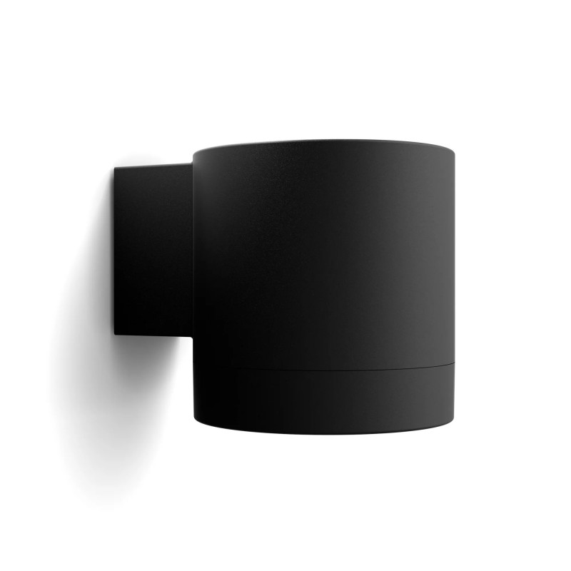 Philips Hue WACA Muscari Wandstrahler rund schwarz