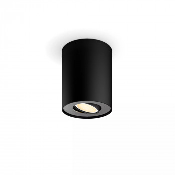 Philips Hue White Ambiance Pillar Einzelstrahler Schwarz Erweiterung
