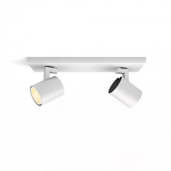 Philips Hue White Ambiance Runner Spot 2-Licht Weiß mit Dimmschalter