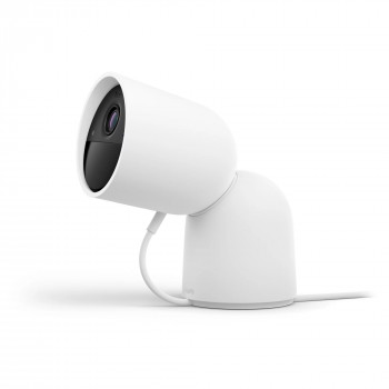 Philips Hue Secure Kabelgebundene Kamera mit Standfuß Weiß