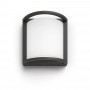Philips Outdoor Ultra-Effiziente Samondra Wandleuchte 3,8W, 2700 Kelvin Anthrazit