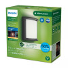 Philips Outdoor Ultra-Effiziente Samondra Wandleuchte 3,8W, 2700 Kelvin Anthrazit