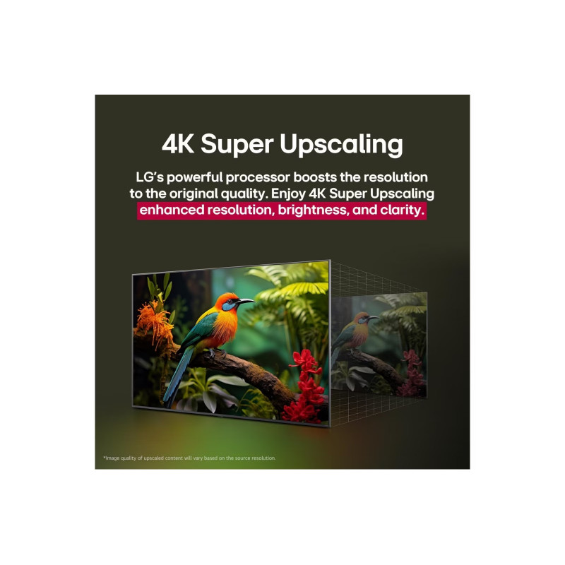 LG 65QNED82A3B 65 Zoll QNED 4K Smart TV mit α7 Gen6 AI Prozessor