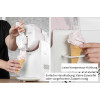 Unold 48965 Sofia 2-in-1 Slush- und Softeis-Maschine, 1,5L, 150W, 5 Programme, Schwarz