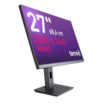 WORTMANN AG TERRA LCD/LED 2772W PV V2 27 Zoll QHD IPS Monitor Schwarz HDMI/DP/USB-C