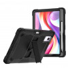 eSTUFF TAMPA Defender Hülle für Lenovo Tab K12 12,7 inch (ohne integrierten Displayschutz) - Schwarz