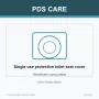 PDS CARE Toilettensitzabdeckung mit Deckel, 10 cm