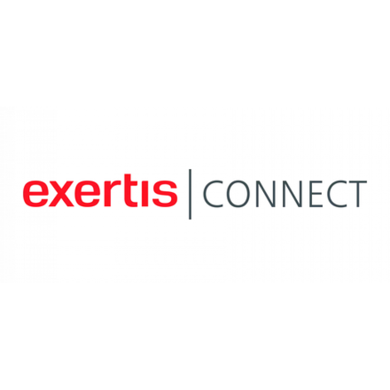 Exertis Connect Untertisch-CPU-Halterung Montagekit – Schwarzer Stahl, 10 kg Tragkraft, 360° Drehung, Kabelmanagement (903740)