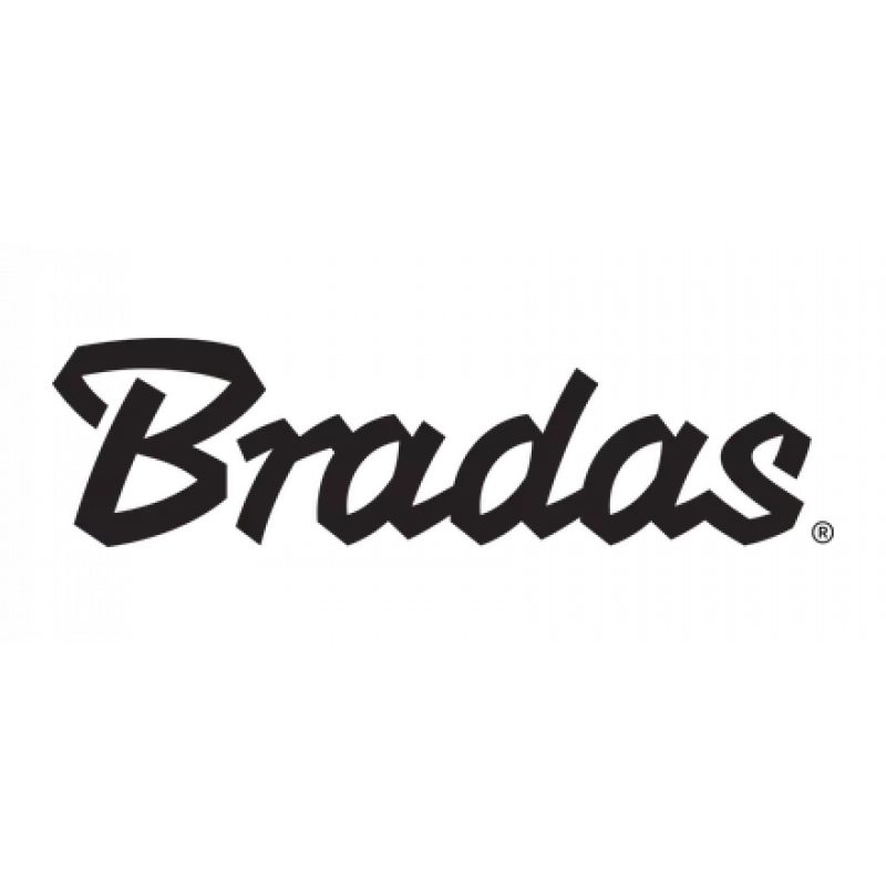 Bradas Schlosserhammer DIY-HF1030, 300 g, Fiberglasstiel mit rutschfestem TPR-Griff, Anthrazit/Orange