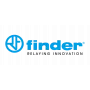 Finder 18.21.0.024.0300 Bewegungsmelder, PIR, 24 V AC/DC, 180°, 12 m, Wandmontage, Weiß