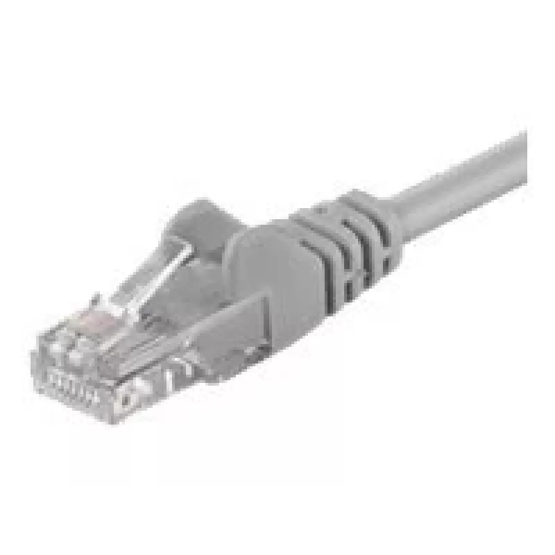 Wentronic Goobay CAT 6 Patchkabel, U/UTP, Grau, 5 m - CCA Kupfergemisch (68419)