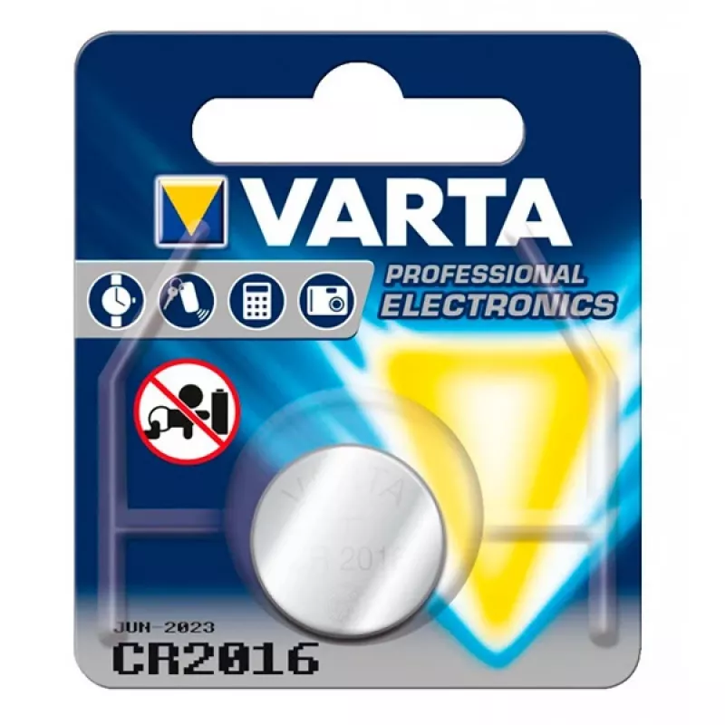 Varta CR2032 Lithium-Knopfzelle, 3 V, 10 Stück (BAVA CR2032-10)