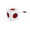 Allocacoc PowerCube Extended - 1,5m - Grau - Rot - 220 - 240V (PowerCube Extended 1,5M R)
