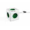 Allocacoc PowerCube Extended Typ E Steckdosenleiste 1,5 m 5 AC-Steckdosen Innen Grün