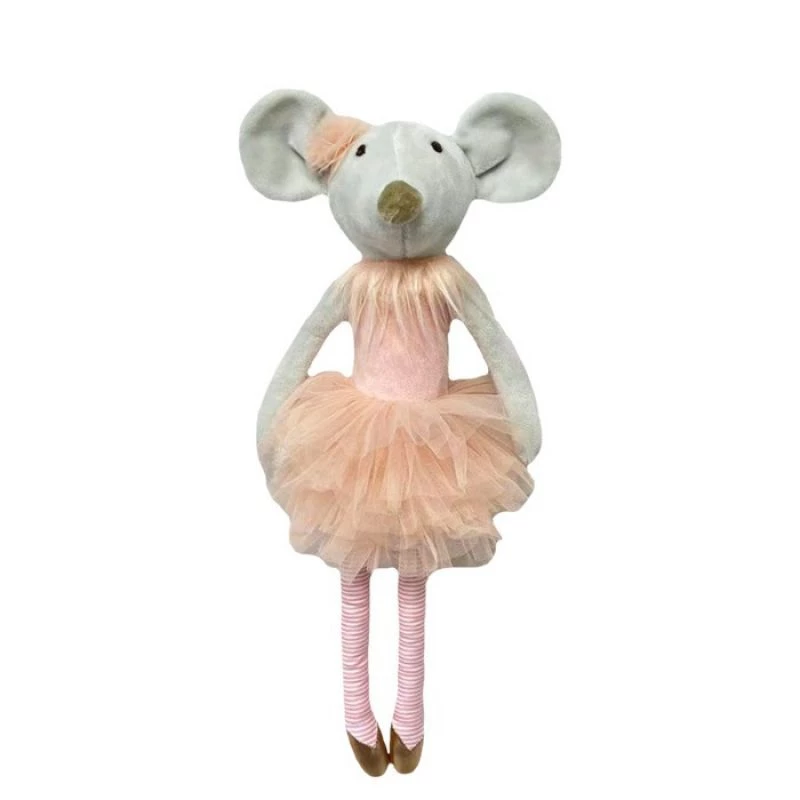 Plüschtier TULILO Maskottchen Pola Maus 38 cm Stofftier, Plüschmaus 38 cm