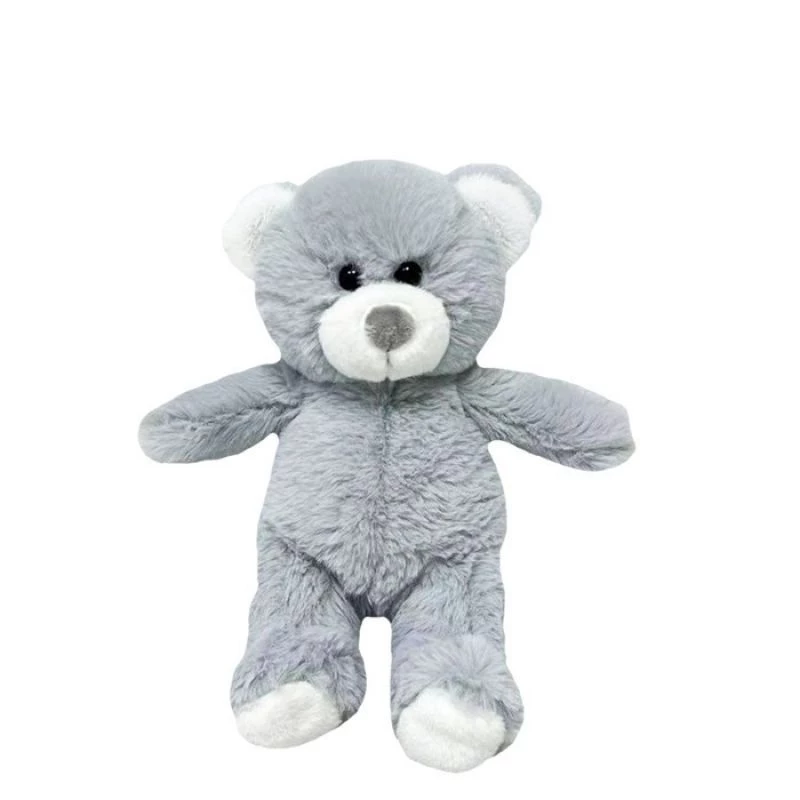 Plüschtier TULILO Teddybär Maskottchen Olus 15 cm grau Plüschfigur