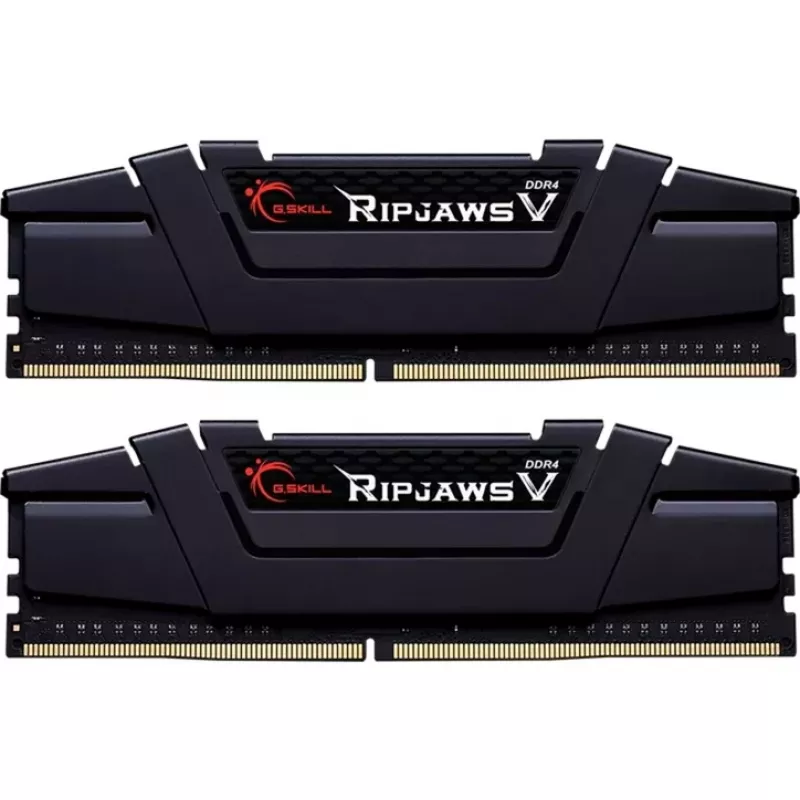 G.Skill Ripjaws V F4-3600C18D-32GVW DDR4 Desktop-Arbeitsspeicher 32 GB (2x16 GB) 3600 MHz CL18 XMP2, mit Kühlkörper, Weiß