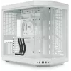 HYTE Y70 CS-HYTE-Y70-WW Midi-Tower PC-Gehäuse, E-ATX, Hartglas, Schneeweiß